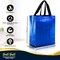 Set of 30 Shiny Blue Gift Bags in Bulk - Blue Reusable Gift Bags Medium Size - Goodie Bags, Birthday Gift Bags With Handles, Party Favor Bags, Goody Bags, Return Gift Bags - 8Wx4Dx10H Size